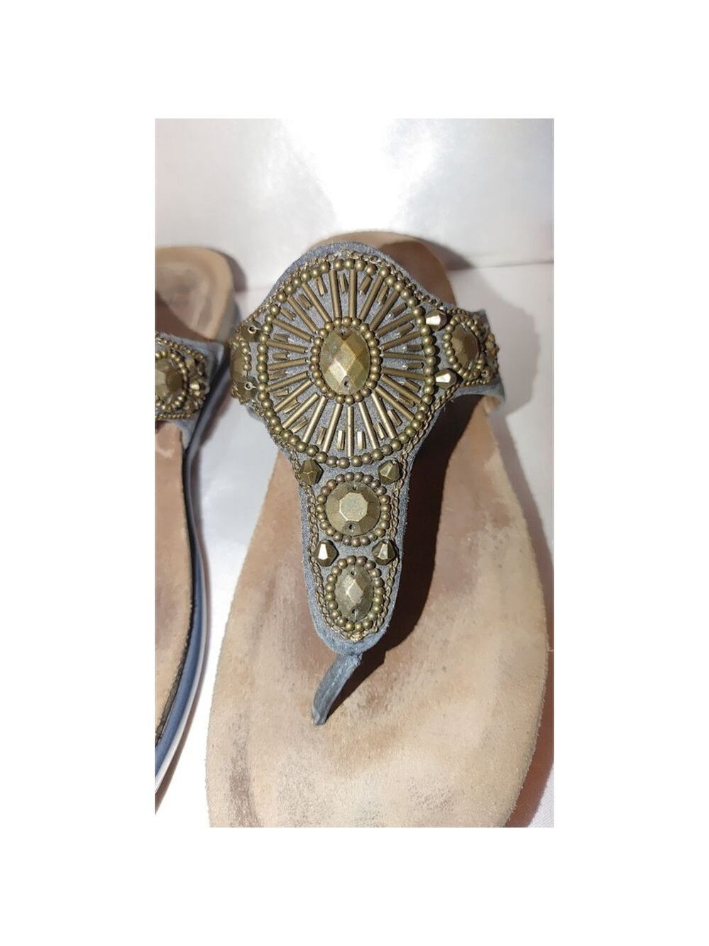 Dansko Pamela Embellished Thongs Size 38 - Picture 6 of 8